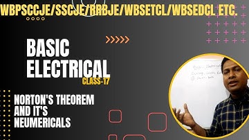 WBPSC JE 2022/Basic Electrical 17/Norton