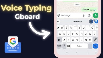 how to enable voice typing in gboard