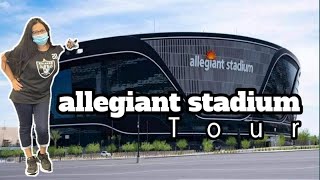 RAIDERS LAS VEGAS | UNLV REBELS | ALLEGIANT STADIUM TOUR | ALLEGIANT STADIUM.