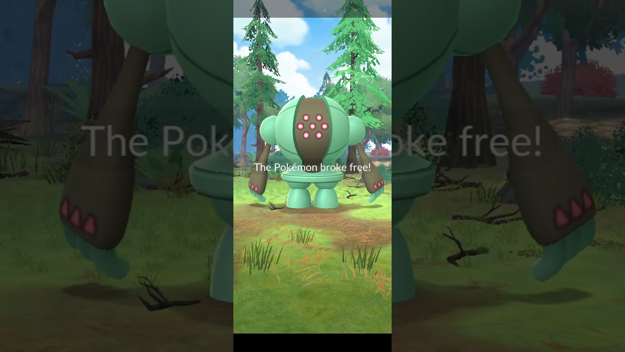 Finally Shiny Regi in Pokemon Go