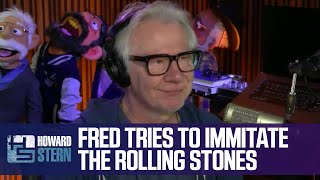 Howard Plays Fred’s Fake Rolling Stones Song