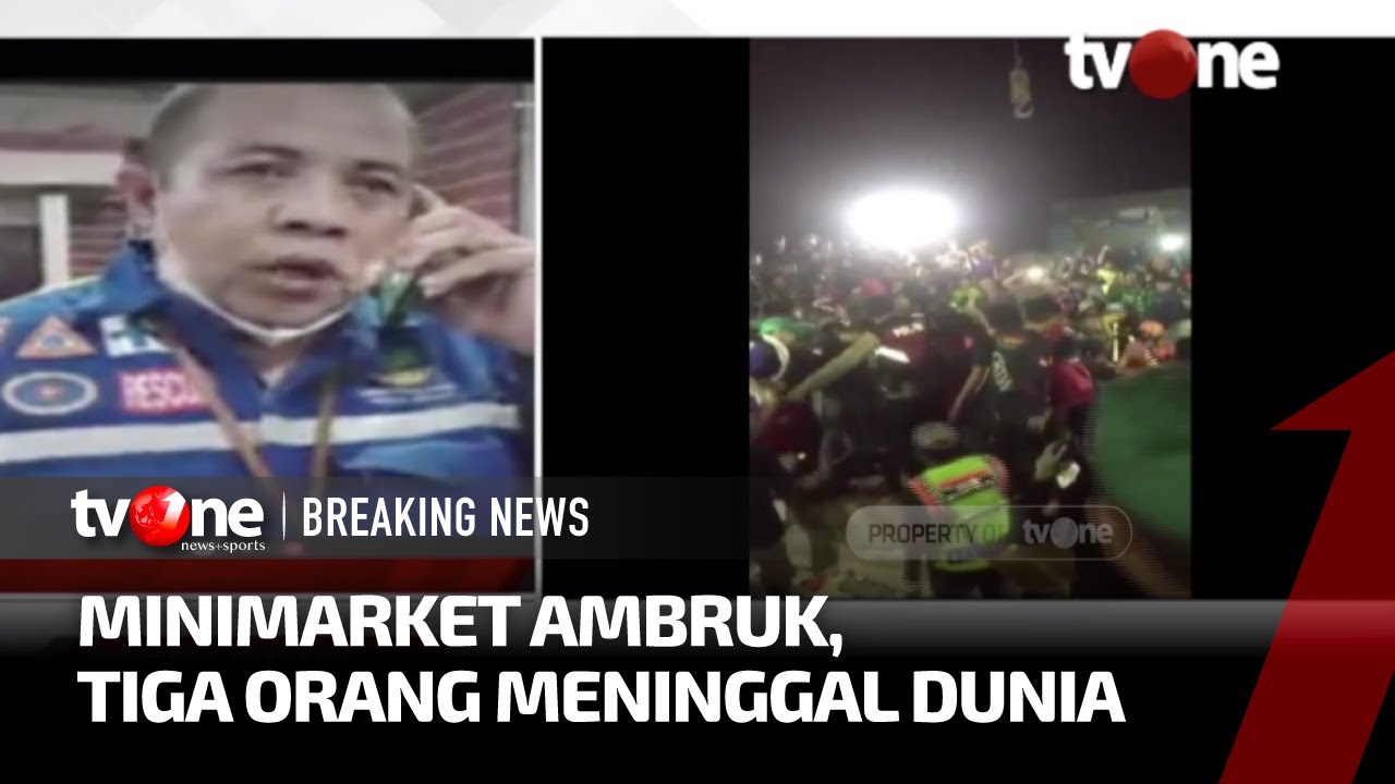 [BREAKING NEWS] Minimarket Ambruk di Banjar Kalsel, Tiga Orang Meninggal Dunia