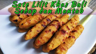 SATE LILIT AYAM TEFLON-SATE LILIT TEFLON-SATE LILIT SEREH-SATE LILIT BALI ASLI