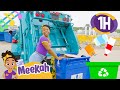 Recycling Truck Song + 1 Hour of Meekah Educational Truck Songs For Kids