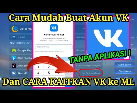 Cara Mengaitkan Akun ML Ke Akun VK