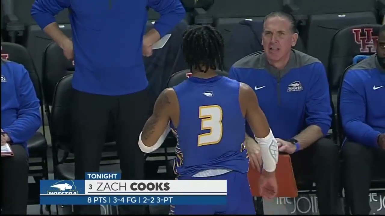 Zach Cooks, Blue #3 / Hofstra @ Houston