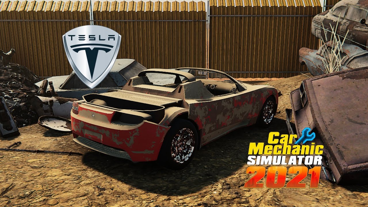 Car Mechanic Simulator 2021 ATOM RENTON (TESLA ROADSTER CONCEPT) (2006 ...