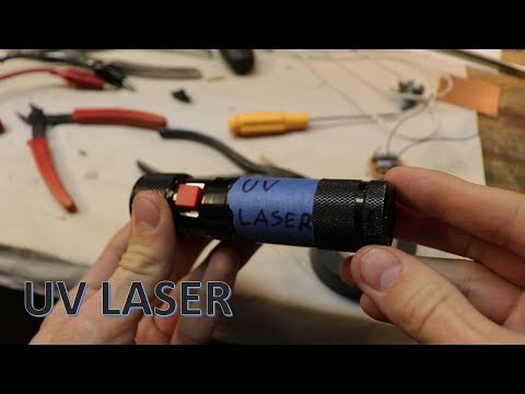 Making a UV laser pointer