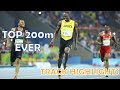 Greatest 200m races of alltime  track 200m running hall of fame