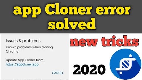 App Cloner error problem solution error 100% solved /Urdu