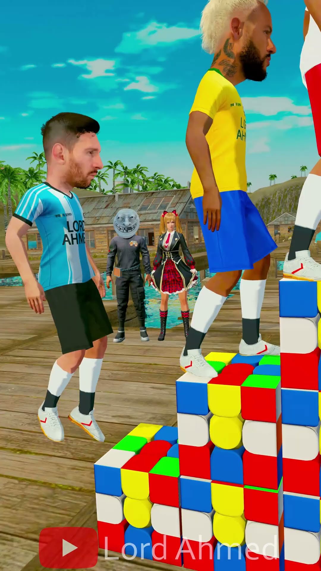 Messi in jumping world cup