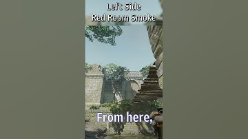 Ancient - Red Room Smoke (Mid) Left Pillar  #cs2 #cs2community #cs2competitive #cs2nades #cs2tips