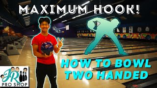 How To Bowl Two Handed | MAXIMUM HOOK!! screenshot 5