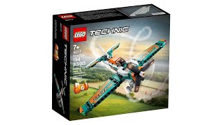 LEGO TECHNIC 42117 Race Plane SPEED BUILDING