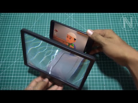 Video: Kaca Pembesar Untuk Ponsel: Pilih Kaca Pembesar Untuk Smartphone, Perbesaran 3D, Dudukan Yang Memperbesar Gambar Dan Jenis Lainnya