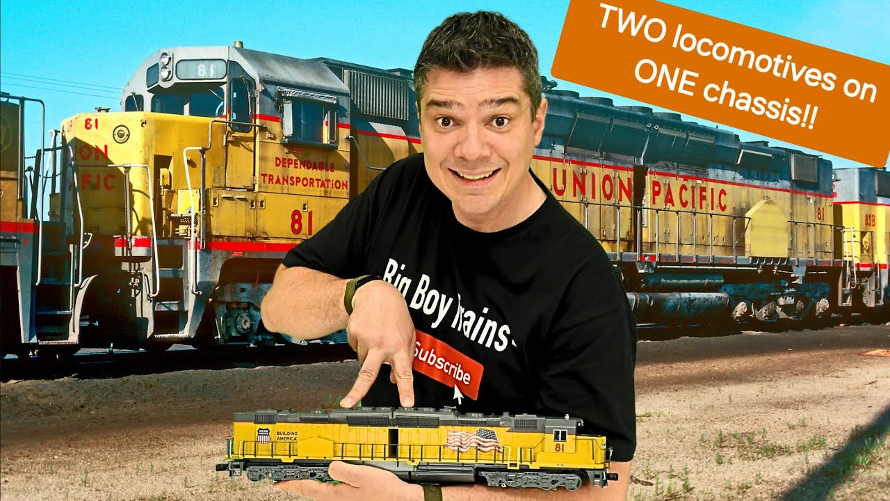 HUGE, Lionel Union Pacific DD35A from the York TCA train show