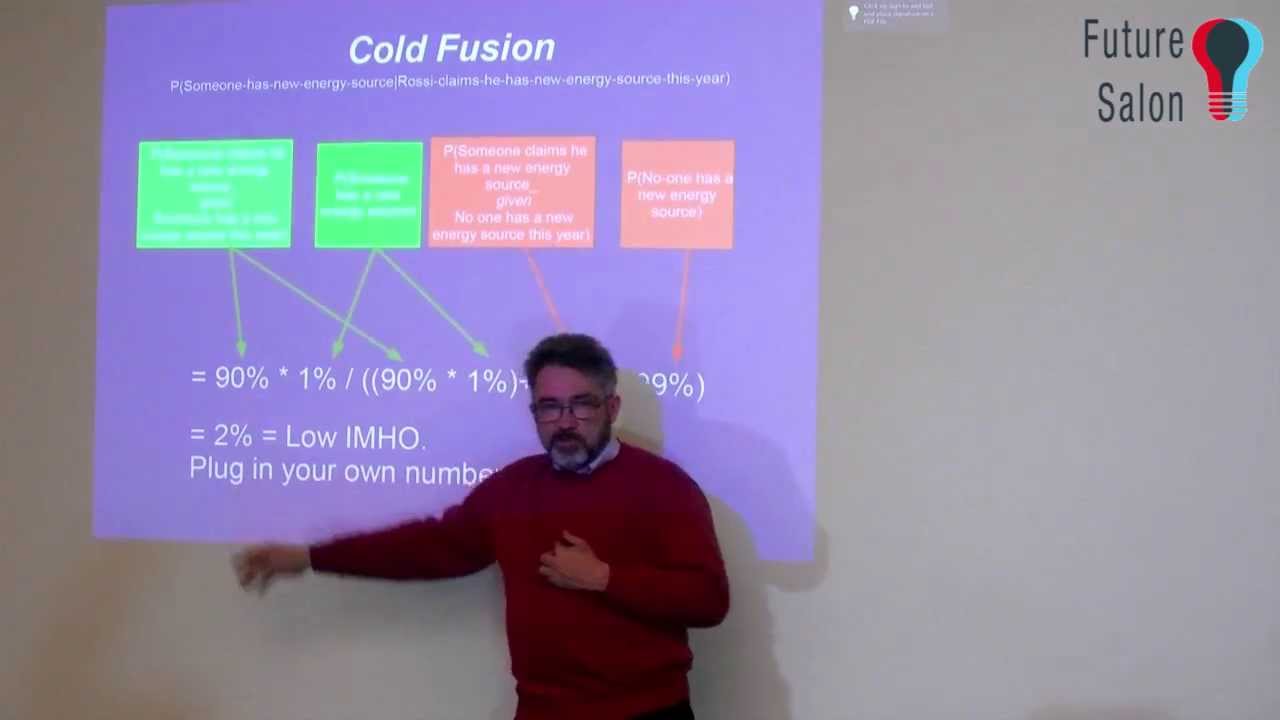 Future Salon - Tim Josling - Impediments to the Singularity - Bayes Rule Reprise