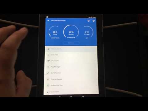 Mobile Optimizer & Cleaner Android App Video Review - YouTube