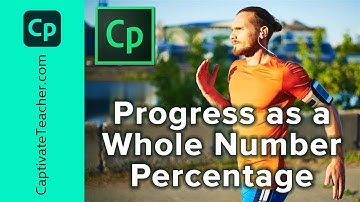 Adobe Captivate - Progress Indicator as a Percentage