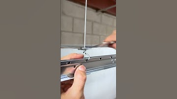 Effortless Drop Ceiling Installation with the Wire Spinner Tool! #shorts #tools #construction