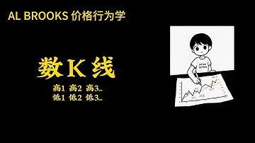 Al Brooks价格行为学，数K线，bar counting，高1，高2，高3，低1，低2，低3