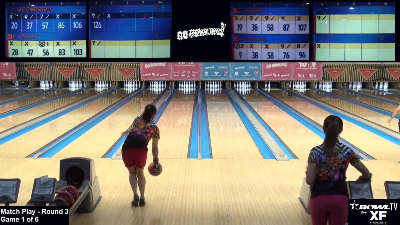 2017 go bowling pwba players championship round 3 match play youtube