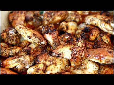 Sunday Dinner Hot Spicy Chicken Wings | OVEN BAKED CHICKEN #WINGS