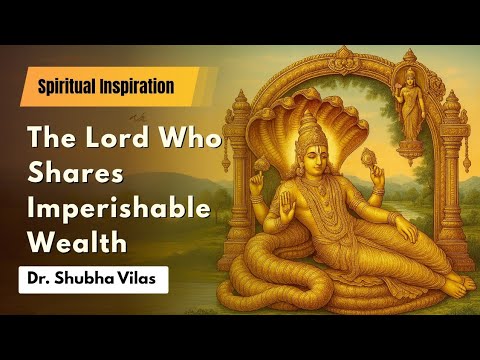 The Lord Who Shares Imperishable Wealth | 10 Sep | Spiritual ...