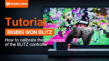 How to calibrate the gyroscope of the BLITZ controller