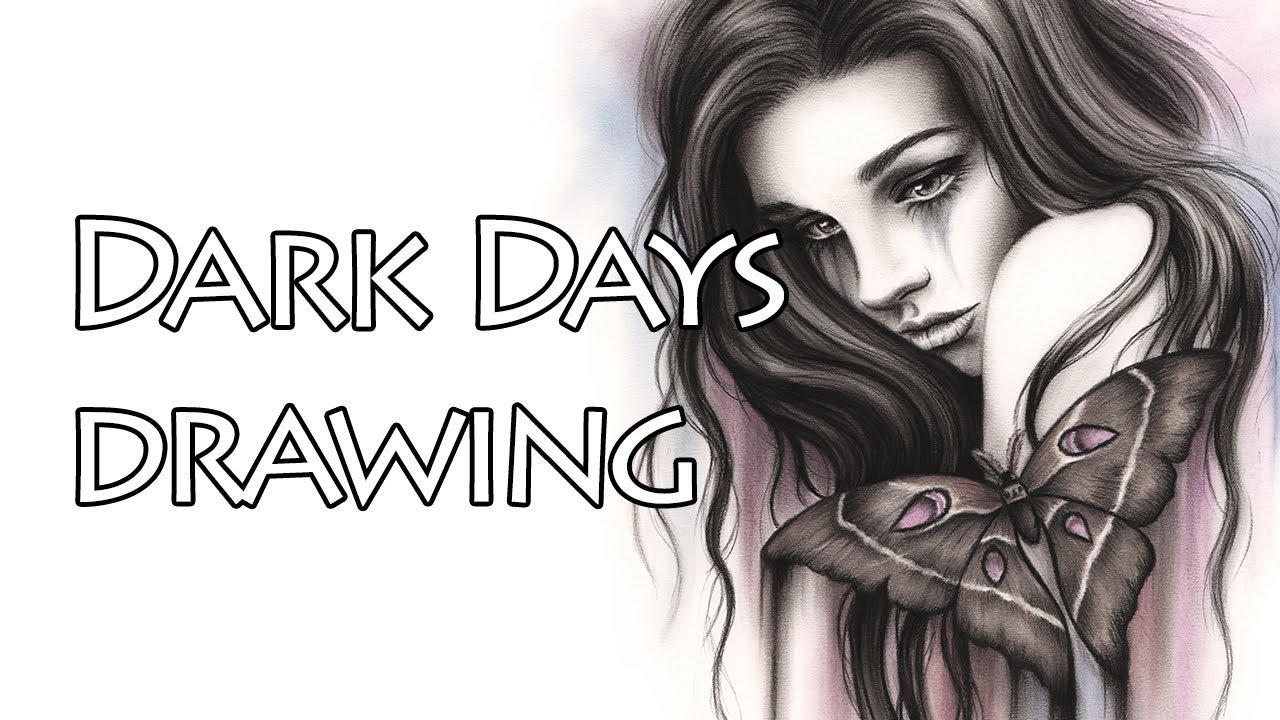 Dark Days  Drawing by ZindyZone