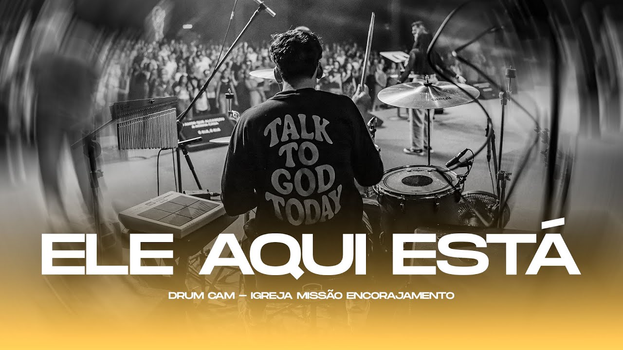Ele Aqui Está - Get Worship | SALLES DRUMCAM (AO VIVO)