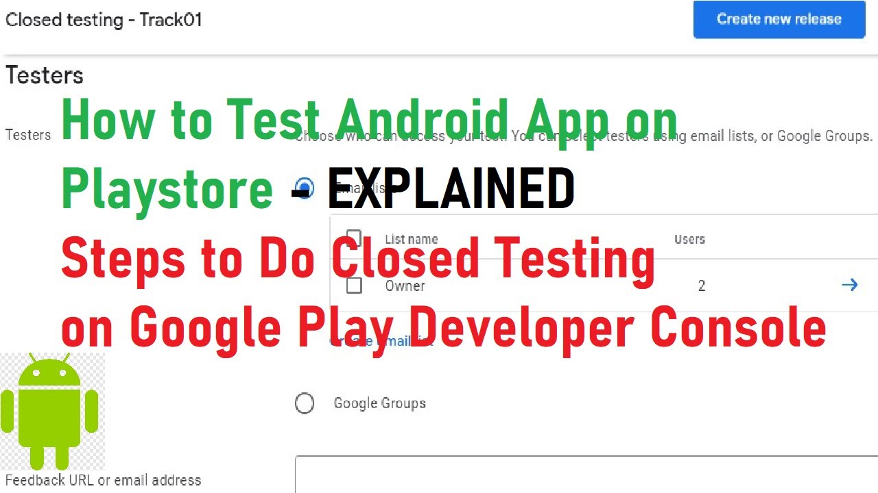 Google Play Testing: How To Test Your Games + Become A Play Tester - The QA  Lead