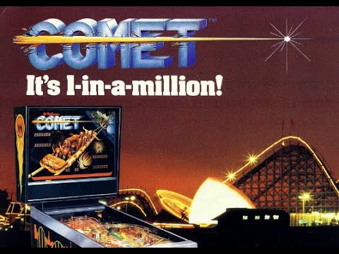 1985 Williams Comet Pinball Machine FOR SALE 