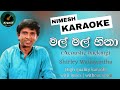 Mal mal hina karaoke with lyrics  sherly waijayantha      sinhala karaoke channel