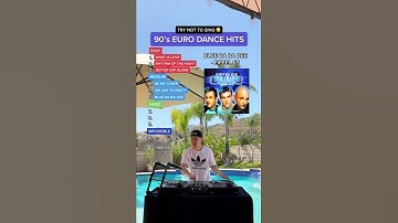 Top 90’s Euro Dance Songs! (Haddaway, Vengaboys, Alice Deejay, Darude, & more) 💃🏻