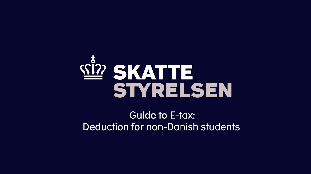 Guide til TastSelv: Fradrag til udenlandske studerende