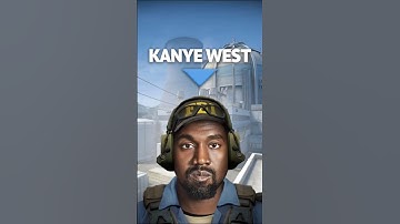 KANYE WEST IN CS:GO?!?!!! 😱😱😱 #shorts #csgo #ксго #cs #кс