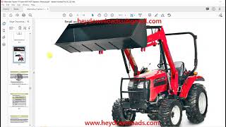 Mahindra Tractor '10' Series 4010 HST Cab Operator's Manual screenshot 4
