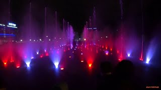 Светомузыкальный фонтан осенью 2019 года