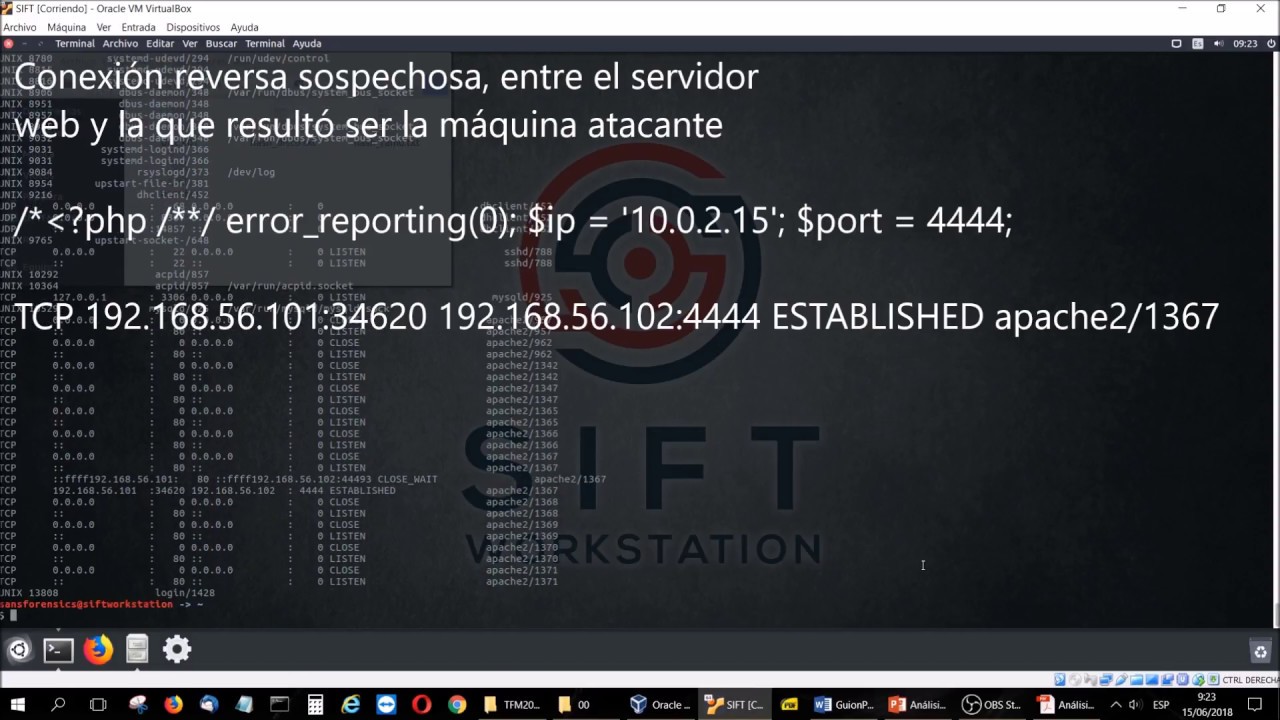 debian 10 05 Volatility netstat plugin - Linux Forensic