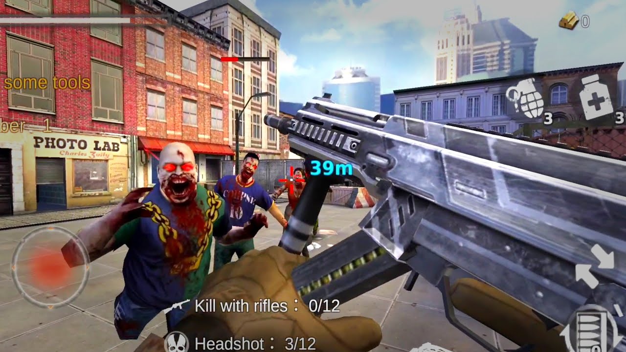 Hopeless Raider - FPS Zombie Shooting walkthrough GamePlay FHD #6