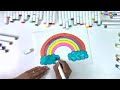 Colouring with sketch pens for kids - Colouring Birthday Pictures  | Pocomoco Kids