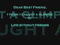 Dear Best Friend