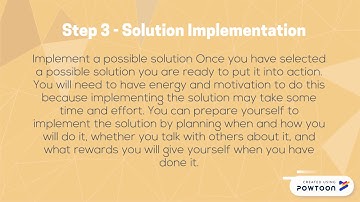 5 step problem solving process