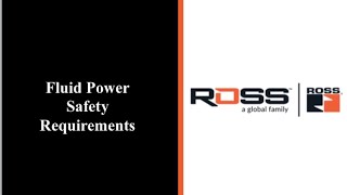 Fluid Power Safety Requirements by RossControlsVideos 316 views 2 years ago 5 minutes, 4 seconds