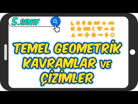 Temel Geometrik Kavramlar ve Çizimler 📘 5.Sınıf Matematik #2023