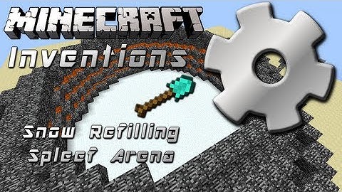 Snow Refilling Spleef Arena In Vanilla Minecraft