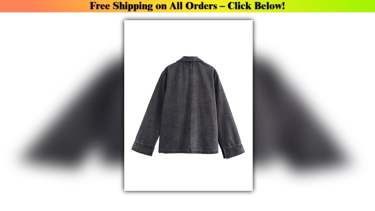 2024 Autumn Jeans Sets Women Turn-down Collar Casual Top Fashion High Waist Streetwear Female