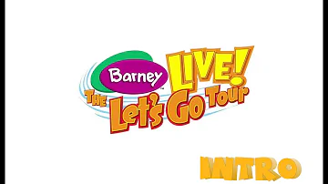 Barney Live! The Let's Go Tour💜💚💛 | Intro | SUBSCRIBE