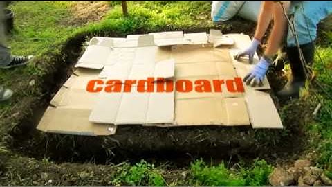 HAPPY FARMERS WORKSHOP - soil prep winter 2014 sheet mulching